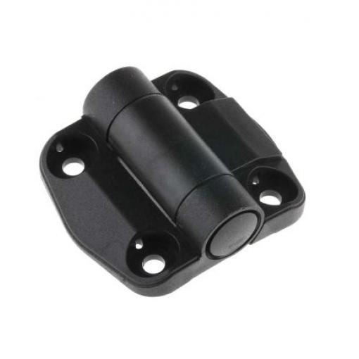 Zarážkový závěs Výkyvné, Matný, Termoplast Pevný Šroubová, délka: 57 mm x 51 mm RS PRO