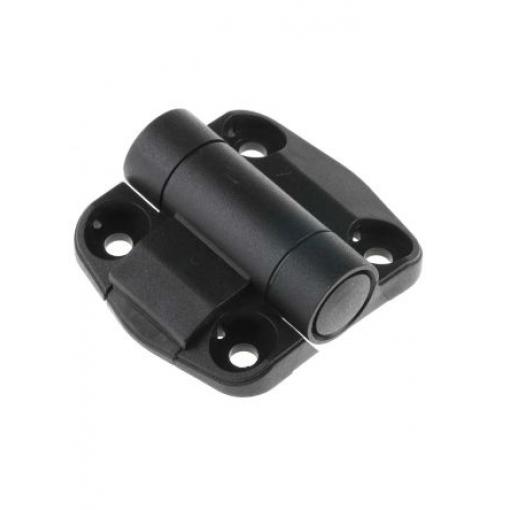 Zarážkový závěs Výkyvné, Matný, Termoplast Pevný Šroubová, délka: 57 mm x 51 mm RS PRO