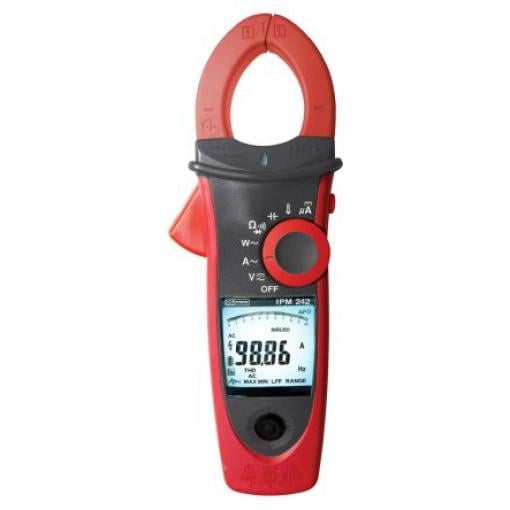 Klešťový měřicí přístroj 999.99 V ac 999.99 V dc 999.9 A 999.9 A 99.99 kΩ, úroveň kategorie: CAT III, KAT IV 1000 °C,