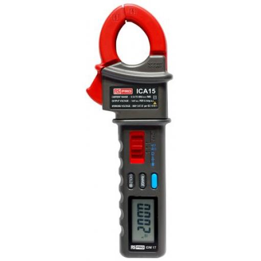 Klešťový měřicí přístroj 250 V ac 250 V dc 300 A 30 MΩ, úroveň kategorie: CAT 0, CAT II, CAT III, typ displeje: LCD RS
