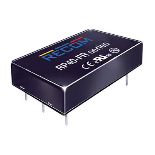 Recom Měnič DC/DC RP40-FR, výstup: 3.3 V dc 3 kV dc, Vin 160V dc 10 A, Vin 43V 40 W -40 °C 60 °C Průchozí otvor