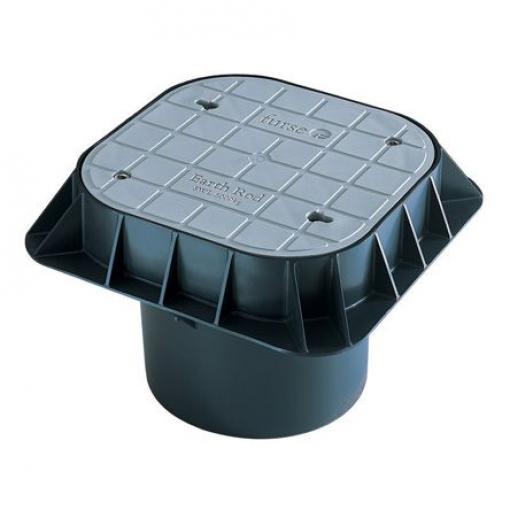 WJ Furse Kontrolní šachta hromosvodu, únosnost: 5000 kg, Polymer, hloubka: 300 mm, šířka: 300 mm, výška: 158 mm