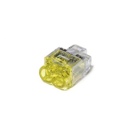 Dělený konektor (izolační svorka), řada: HelaCon Plus Mini Neizolované, max. AWG: 14 AWG, min. AWG: 28 AWG, pokovení: