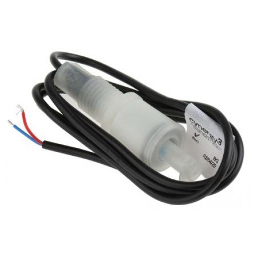 Sensata / Cynergy3, řada: RSF100 Svislá montáž Nitrilový kaučuk (NBR) Plovákový spínač 1 m NO/NC 240 V ac 120 V dc