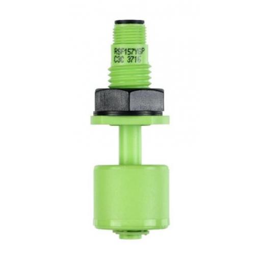 Vertical Float Switch, SPNO, 100VA, PVDF