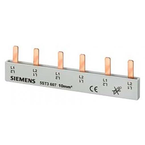 Siemens Přípojnice Měď, rozsah: 5ST 2fázová 400 V ac rozteč 18 mm, rozsah: SENTRON