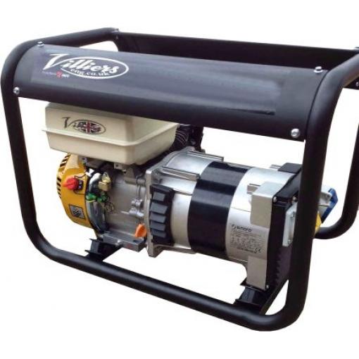 Villiers Generátor 2.8 kW, 1 fáze, BS4343, kapacita: 3.6 L, výstup: 230 V, 96 dBA, celková délka: 640 mm, celková
