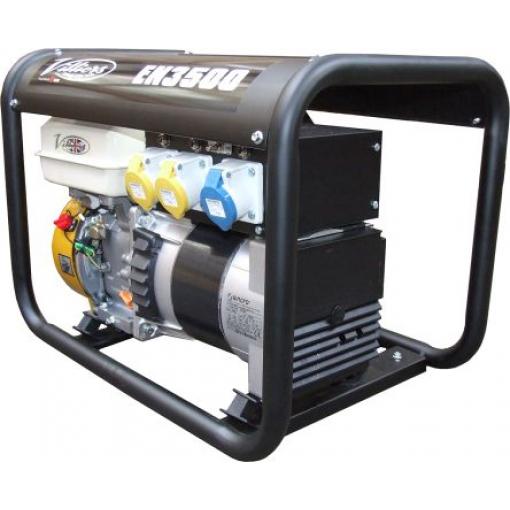 Villiers Generátor 3.5 kW, 1 fáze, BS4343, kapacita: 3.6 L, výstup: 230 V, 96 dBA, celková délka: 640 mm, celková