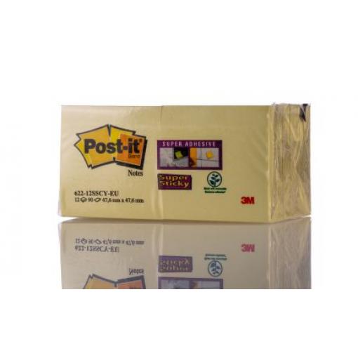 Samolepicí bloček 90 ks, Žlutá Post-It