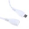 Cable Power Kabel USB do zásuvky IC Vnější, A: Micro USB B, 200 mm Vnitřní, Bílá, B: Micro USB typ B