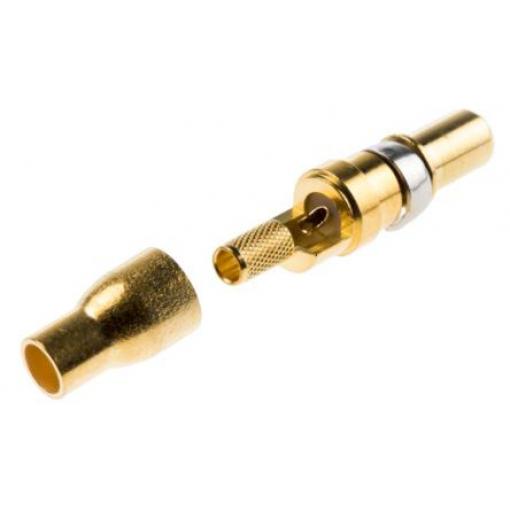 Koaxiální kontakt pro konektor D-Sub, řada: 173112, Vnější Pájecí, pokovení: Zlato přes nikl, max. AWG: 10 AWG, min.