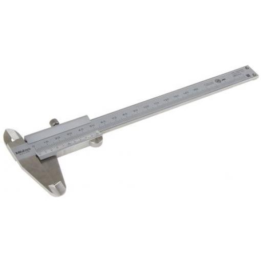 Posuvné měřítko 530-122 Pomocná stupnice, kapacita: 150mm, přesnost: ±0,03 mm, rozlišení: 0,02 mm, Metrické, typ