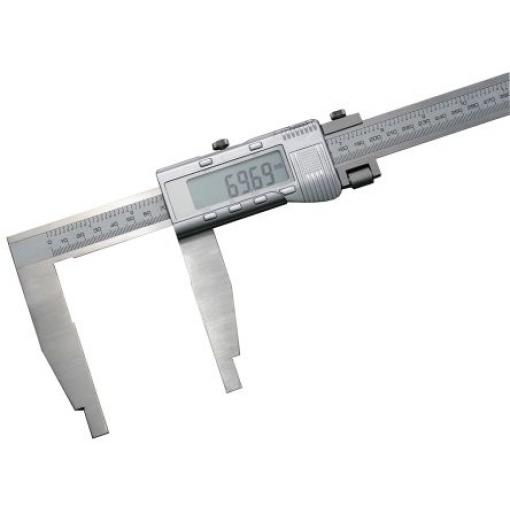 Kalibr 600 mm Digitální, přesnost: ±0.02 mm, rozlišení: 0.01 mm, Imperiální, Metrické, typ displeje: Digitální RS PRO,