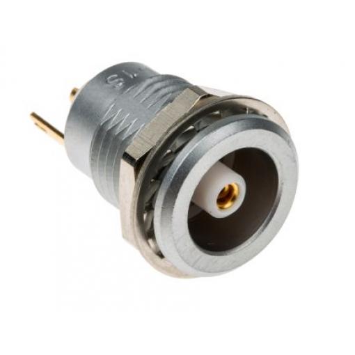 LEMO Zásuvka DIN, řada: 1S, počet kontaktů: 1, 4200 V, orientace těla: Rovný, IP50 12A ERN.1S.250.CTL Vnitřní, Montáž do