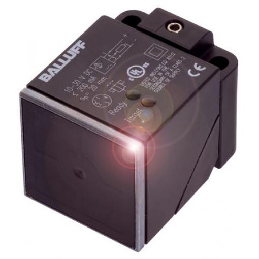 BALLUFF Snímač přiblížení BES Q40KFU-PAC20A-S04G Blok M12 x 1 200 mA BES0216 IP67 PnP 400 Hz 20 mm 250 V ac 30 V dc