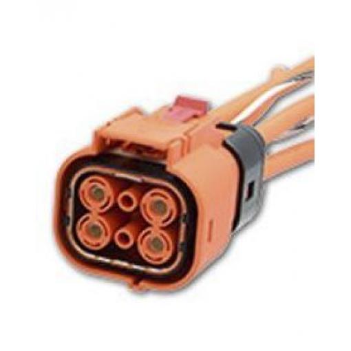 EV konektor, řada: Epower Lite, Zástrčka RADSOK s HVIL, počet kontaktů: 4 Vnější (konektor) 800 V 70A, pohlaví kontaktu: