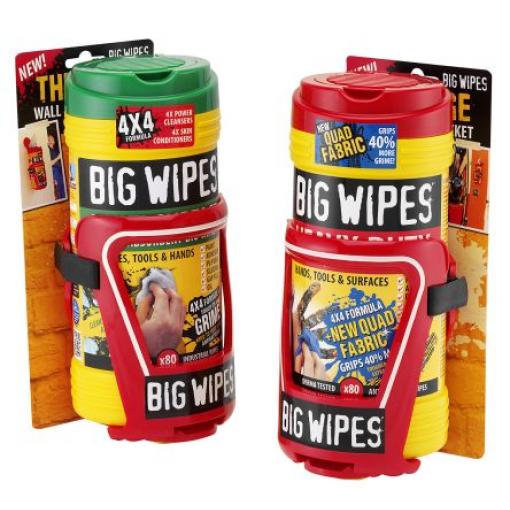 Big Wipes Dávkovač utěrek Ruční Červená