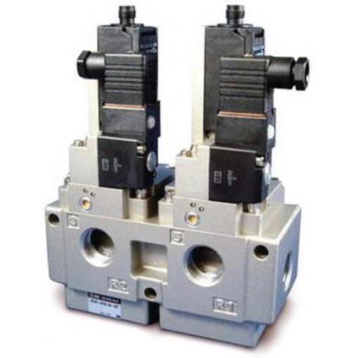 Pneumatický solenoidový ventil, řada: VG342 G Solenoid SMC 24 V