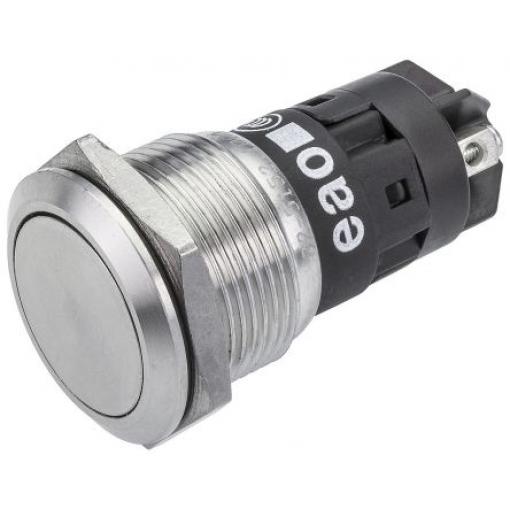 EAO Tlačítkový spínač, řada: 82 IP65, IP67 SPDT Panel Okamžité 19 mm 3 A 240 V dc 240 V ac