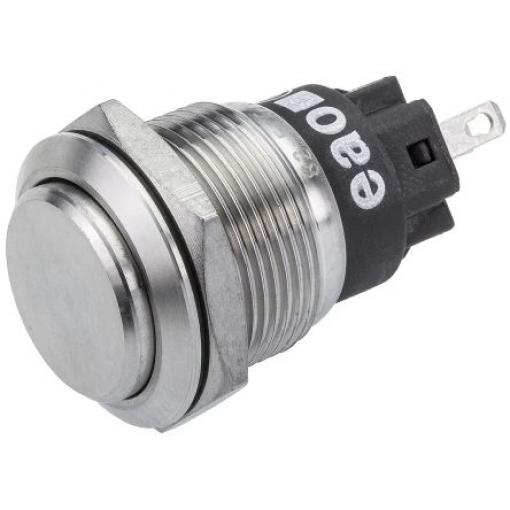 EAO Tlačítkový spínač, řada: 82 IP65, IP67 SPDT Panel Okamžité 19 mm 3 A 240 V dc 240 V ac
