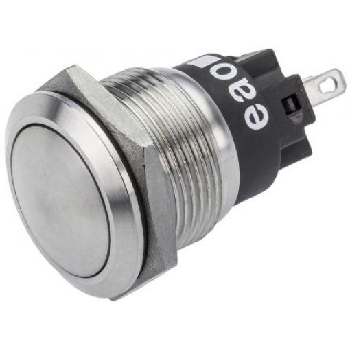 EAO Tlačítkový spínač, řada: 82 IP65, IP67 SPDT Panel Okamžité 19 mm 3 A 240 V dc 240 V ac