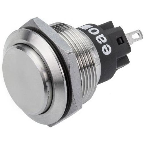 EAO Tlačítkový spínač, řada: 82 IP65, IP67 SPDT Panel Okamžité 22 mm 3 A 240 V dc 240 V ac