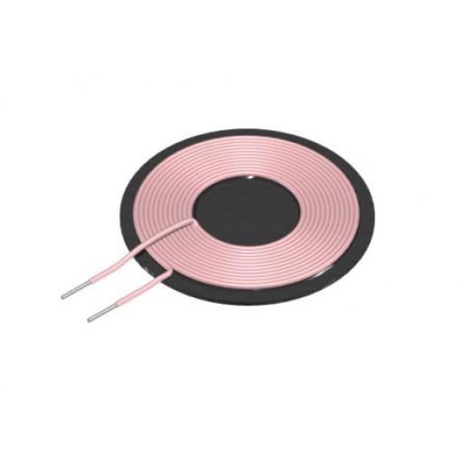 Cívka pro bezdrátové nabíjení, řada: WT, Feritové jádro prům. 50mm, Radiální, 60mΩ, TDK, 50 (Dia.) x 3.81mm