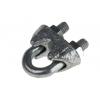 Úchyt ocelového lana, Steel (Bridge), Uhlíková ocel (U-šroub) 6 mm DIN 741 RS PRO