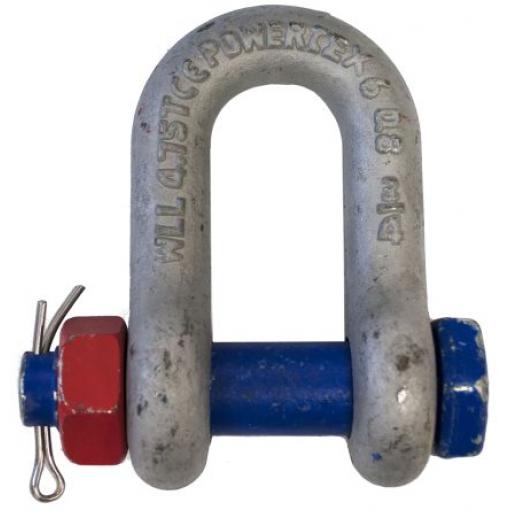 Závěsné oko, Třmen D, Legovaná ocel, 4.75 t RS PRO