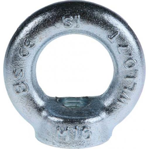 Matice s okem, Uhlíková ocel M16 RS PRO 63 mm, limit zatížení: 0.7 t