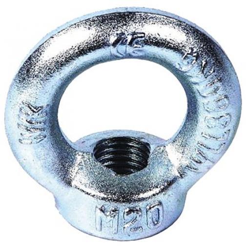 Matice s okem, Uhlíková ocel M20 RS PRO 16 mm 72 mm, limit zatížení: 1.2 t