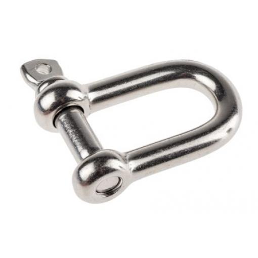Závěsné oko, Třmen D, Nerezová ocel, 0.6 t RS PRO
