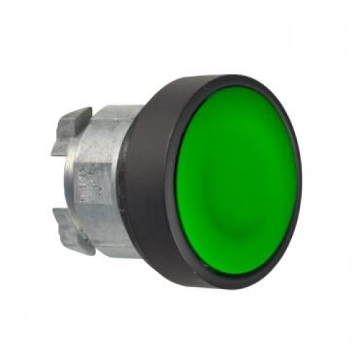 Schneider Electric Hlava tlačítka, řada: Harmony XB4 Zelená Okamžité, průměr výřezu: 22 mm IP69K, IP67, IP66