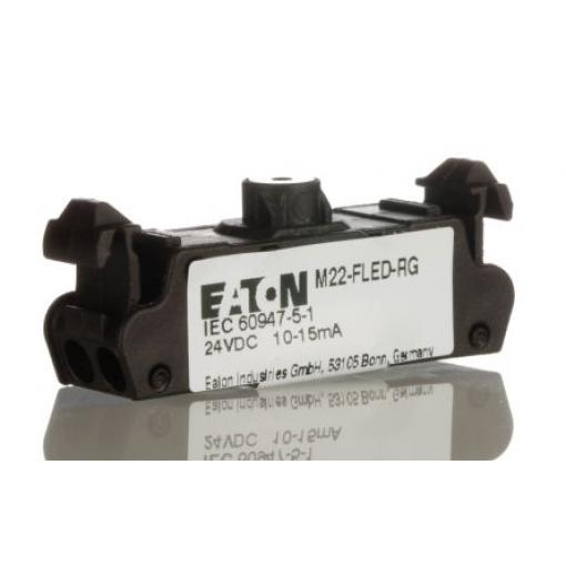 Eaton Blok LED diod, řada: RMQ Titan M22 Blok světel 24V Nástrčný barva Červená, Zelená LED
