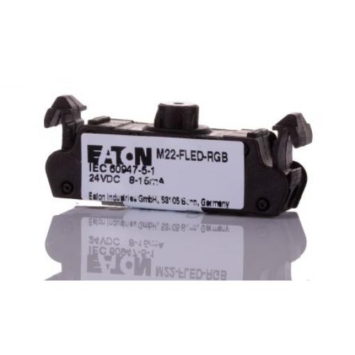 Eaton Blok LED diod, řada: RMQ Titan M22 Blok světel 24V dc barva Modrá, Zelená, Červená LED