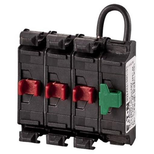 Eaton Blok kontaktů, řada: RMQ Titan M22 Blok kontaktů 1 NO, 3 NC 25V Svorkovnice Push-in