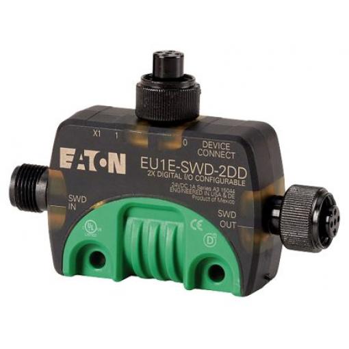 Eaton Adaptér pro kulaté konektory, řada: 174730 5 Vnitřní, 70 °C 5, -25 °C Vnější, IP67