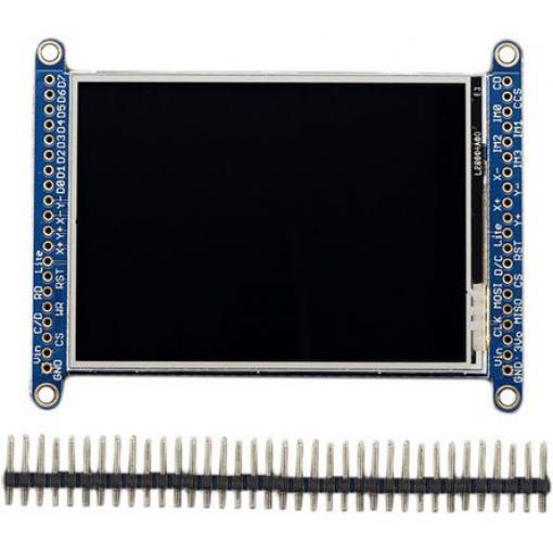 Deska displeje 1770 Modul displeje ADAFRUIT INDUSTRIES Displej TFT LCD 2.8 in Rezistivní dotyková obrazovka MicroSD