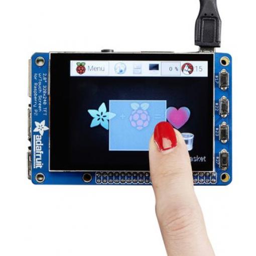 ADAFRUIT INDUSTRIES PiTFT Plus 2.8 in Kapacitní dotykový displej