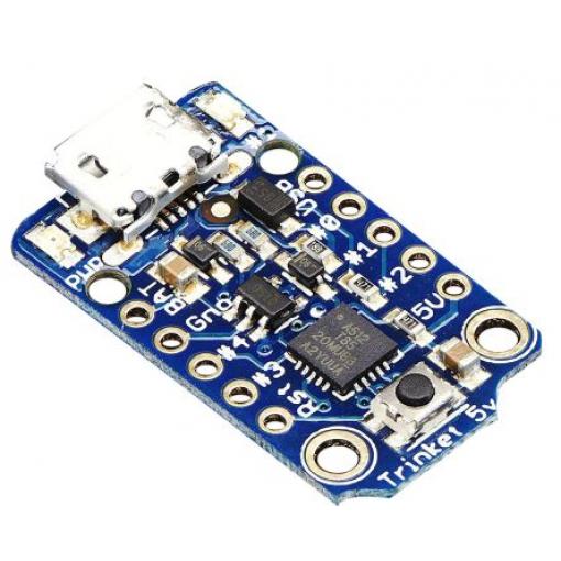 ADAFRUIT INDUSTRIES Vývojový nástroj pro mikrokontroléry, ATtiny85, SAM, MCU 1501, Mikrokontrolér, TRINKET 5 V, Vývojová