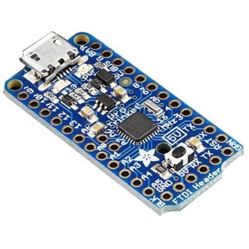 ADAFRUIT INDUSTRIES Vývojový nástroj pro mikrokontroléry, ATmega328P, MCU 2000, MCU, PRO TRINKET 5V, Vývojová deska