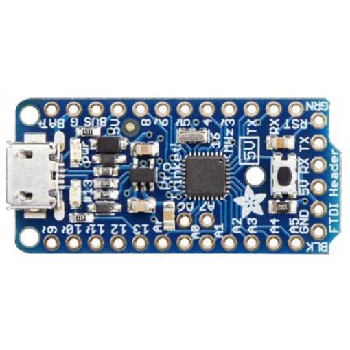 ADAFRUIT INDUSTRIES Vývojový nástroj pro mikrokontroléry, ATmega328P, MCU 2010, MCU, PRO TRINKET 3V, Vývojová deska