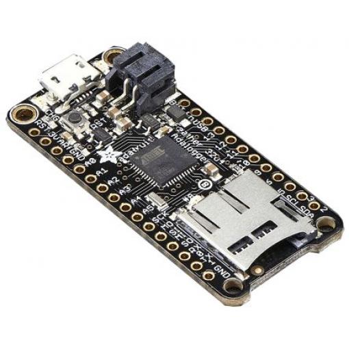 ADAFRUIT INDUSTRIES Vývojová deska, ATmega32u4, MCU 2795, Mikrokontrolér, ATmega32u4, Feather 32u4 Adalogger, Vývojová