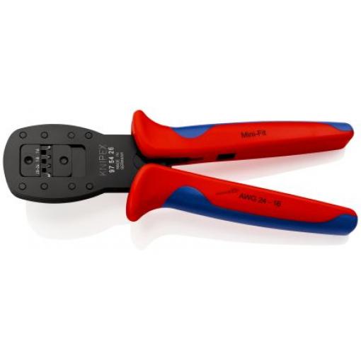 Krimpovací nástroj Knipex, pro použití s: Mikrokonektory řady Micro-Fit od společnosti Molex LLC