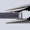 Kombinované kleště 1, celková délka: 145 mm, Vanadová elektrická ocel Špičatý Knipex