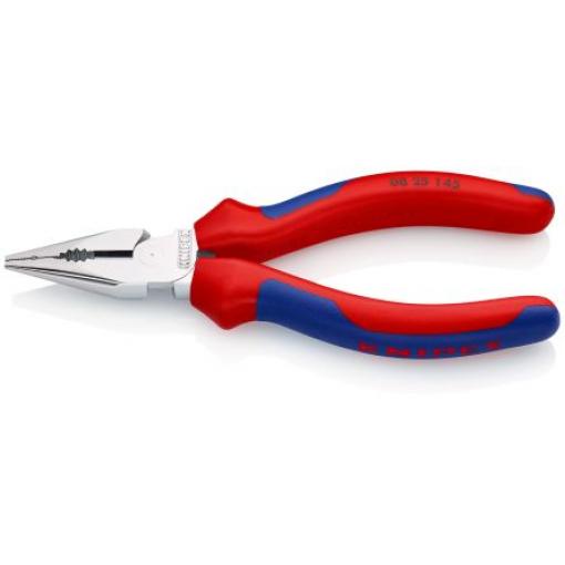 Kombinované kleště 1, celková délka: 145 mm, Vanadová elektrická ocel Špičatý Knipex