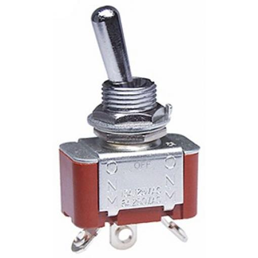 NKK Switches Přepínač Panel SPDT Zap-vyp-zap ovládání 15 A, 20 A Pájecí 30 V dc