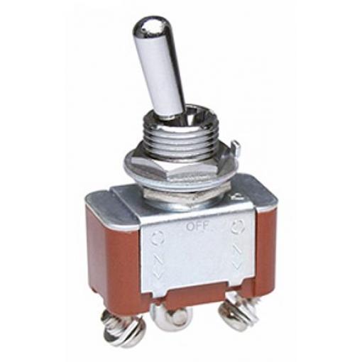 NKK Switches Přepínač Panel SPDT Zap-vyp-zap ovládání 15 A Šroub 30 V dc