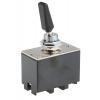NKK Switches Přepínač Panel DPST Zap-vyp ovládání 30A (DC) Šroub 30 V dc