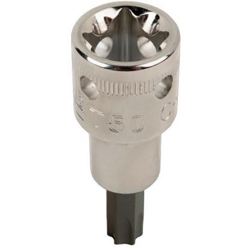 Bahco Bit šroubováku, Chrom-vanadová ocel, Čtvercový, 6.35 mm, T9, celková délka: 36 mm, počet kusů: 1